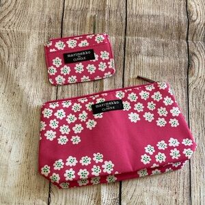 Marimekko for Clinique Pink Floral Pouch Set